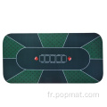 Grand tapis de table de jeu de poker Mat de jeu d'impression